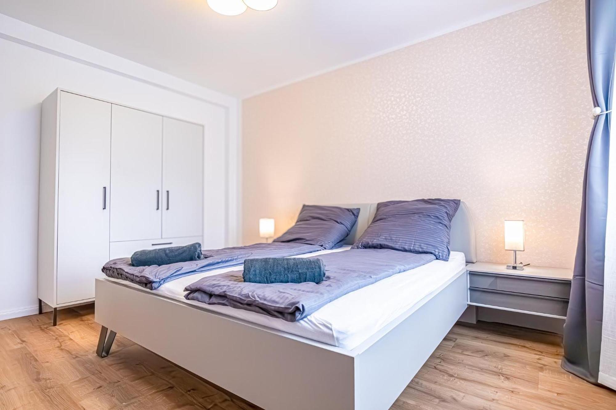 Charming 1Br And 1Lr Apt Modern Design Donaustadt Viena Exterior foto